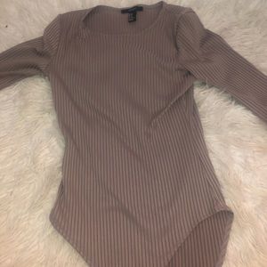 forever 21 ribbed body suit